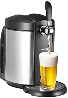 FAGOR FG317 - Tireuse a biere - Compatible avec les futs universels de 5L - 65W - Systeme de refroidissement integre - Corps Ino