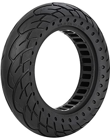 ANSENI Ruedas Macizas 60/70-6.5,Neumatico 10 pulgadas 10x2.50 Rueda de Repuesto Antipinchazos para Patinete Eléctrico Segway Ninebot E3 E,Ninebot Max G30/G30D, Xiaomi 5/5 Max,Smartgyro K2 (1Ud)