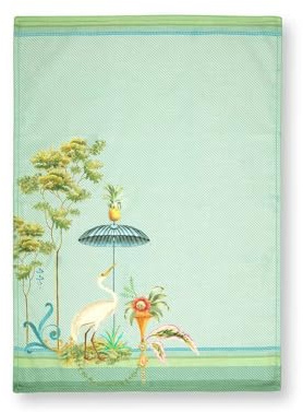 Pip Studio Jolie Heron Geschirrtuch Big Blue 50x70 cm