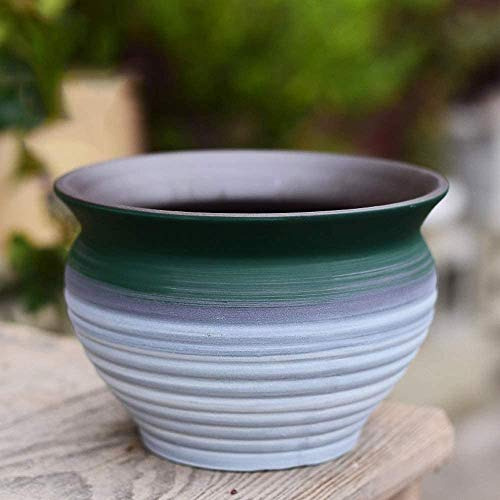 Blumentopf für Heimdekoration, kleine Kaktus-Pflanzgefäße, grüne Pflanze, eingetopft, kreative kleine Blumentöpfe mit Abflussloch, große Bonsai-Töpfe, Garten, dekorative Kaktus-Töpfe
