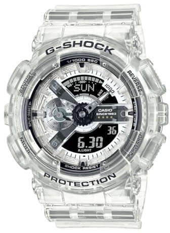 Casio Analog Digital Herren Armbanduhr G-Shock Clear Remix
