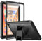 MoKo Case Fits All-new Amazon Fire HD 10 Tablet(13th Generation, 2023 Release) 10.1- [Heavy Duty] Full Body Rugged Cover Stand Case for Fire Tablet 10 2023 with Built-in Screen Protector, Black