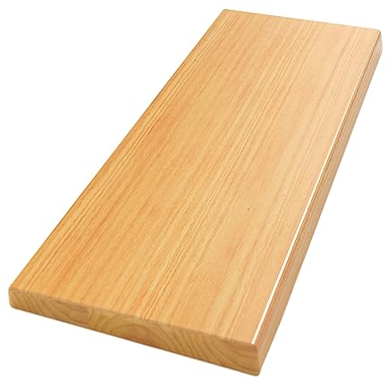 PFCDZDU Universal Solide EIN Stück Tischplatte, Ganzes Stück Holz Planke Nur Schreibtischplatte, Lagerung Plattform Panel Für Stehpult Heim Büro Schreibtisch DIY Farbe : Wood Color, Größe : 120x80x