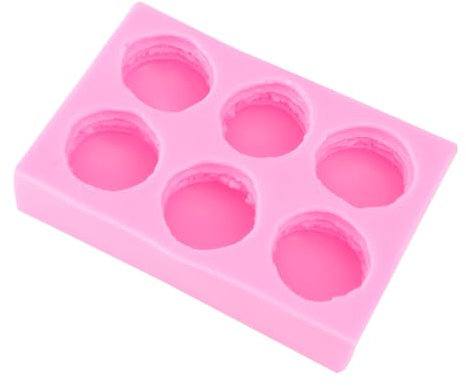 VINTORKY Silikon Macaron Formen Diy Backformen Fondantformen Kuchen Werkzeuge Seife Bonbons Fudge