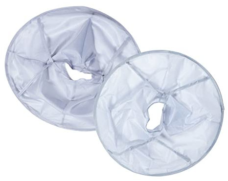 WOONEKY 2stücke Wasserdichter Haarschneideumhang Verstellbarem Halsverschluss Umbrella Design Für Erwachsene Und Junge Mädchen Schützt Kleidung Vor Haaren Und Friseurprodukten