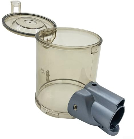 YJDOORPLAY Pattumiera 0,6 L per aspirapolvere, per aspirapolvere senza fili GSC50, secchio per polvere con copertura antipolvere, accessori per la pulizia della casa