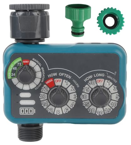 Timer de L'arroseur Manuel Automatique 3 Dial Tiper de l'eau Roudeur de Pluie Rappel Battre Rappel pour L'irrigation du Jardin
