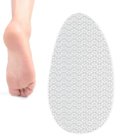 in vetro per piedi, dispositivo per la rimozione dei calli sui piedi, per uomo e donna, con funzione manuale di cura del tallone