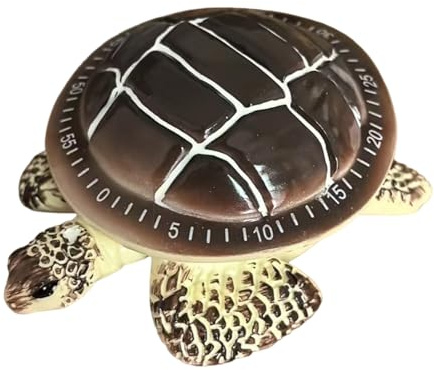 Schildkröte Küchentimer, 60 Minuten Eieruhr Magnetisch, Lustige Schildkröte Kurzzeitwecker Küche Meer Deko, Geburtstag Einzugsgeschenke Wohnung Frauen Und Männer