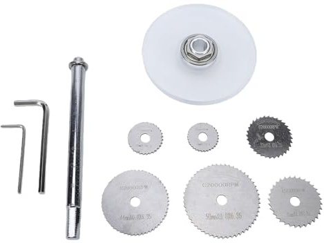 Fafeicy Tagliatubi per Interni Utensile da Taglio per Tubi in PVC con Scala 6 Pezzi Lame per Calibro di profondità Regolabile 22-50mm Gambo Esagonale Set Tagliatubi per Tubi in
