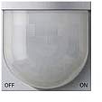 Gira Bewegungsmelderaufsatz 537626 alu System 55 Bewegungsmelder-Sensor 4010337050575