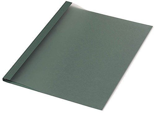 50 LMG Thermo - Bindemappen Leinenstruktur / dunkelgrün / 1,5 mm / 5-15 Blatt / DIN A4