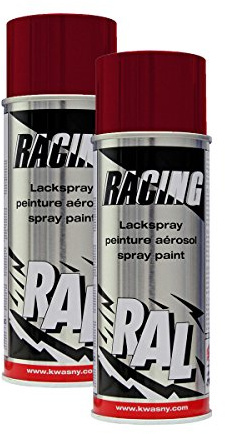 Kwasny RAL 3003 Rubinrot Lackspray 400Ml Spraydose Autolack Auto Sprühlack 288 129 2X