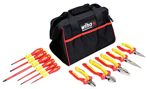 Wiha 32977 Insulated Cutters Pliers Drivers Set