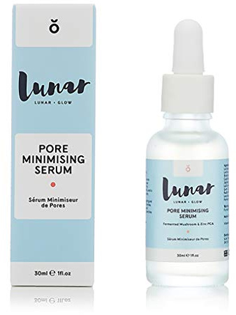 Gesichtsserum von Lunar Glow ist eine Hautpflegelösung zur Unterstützung des Zellumsatzes und zur Verringerung der Porengröße (30 ml)