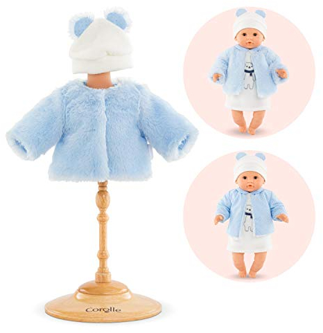 Corolle Mon Premier Poupon Mantel,Winterglanz für alle 30cm Babypuppen