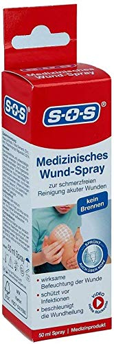 SOS Wund Reinigungsspray 3er Pack (3 x 50ml)