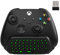 Moko Green Backlight Chatpad for Xbox One Controller, Xbox Series X/S, 2.4G Receiver Chatpad Wireless Message Keyboard Keypad with Headset/Audio Jack for Xbox One/One S/Elite/2 Controller, Black