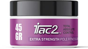 ITAC2® Extra Strength Grip Pole Dance Hand Cream, Strong Hold for Sweaty Hands, Ideal Pole Dance Grip, for Fitness, Climbing & Crossfit. Also Suitable as an Alternative to Liquid Chalk, 45 g