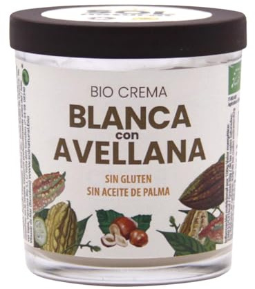 Crema blanca con avellanas bio 200g Sol Natural