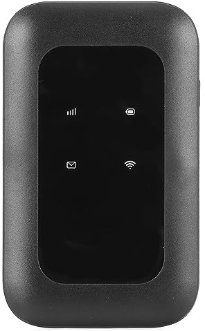 Jectse Hotspot Mobile WiFi 4G, Dispositivo Hotspot Mobile Portatile 2.4G, Router da Viaggio 150Mbps con Schermo LED, Fino a 10 Dispositivi, 72 Ore in Standby, 2100mAh, per Europa Asia
