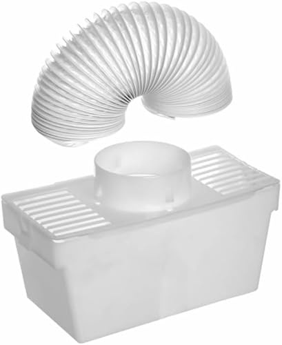 Living Koncept Universal Tumble Dryer Internal Condenser Kit, Includes Box, Hose and Accessories