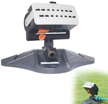 NTDMSFWM Irrigatore oscillante Irrigatore oscillante Multiuso Irrigatore da Giardino con Base Larga Irrigatore for Prato Spruzzatore for irrigazione del Patio del Cortile di casa