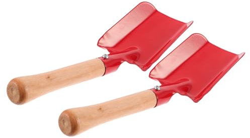 Sosoport 2st Schaufel Mit Holzgriff Gartenhandkelle Camping Schaufeln Spatenschaufeln Zum Graben Rand Schaufel Graben Schaufel Zum Campen Gartenscheren Hacke Wohnung Pinne Eisen