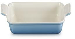 Le Creuset Pirofila rettangolare Tradition in gres vetrificato, 19 cm, 1.1 L, Chambray, 71102194340001