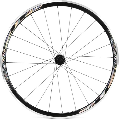 ZTZ 700C Rennrad-Laufradsatz, Ultraleichtes 30mm Rennrad-Laufrad aus Aluminiumlegierung, 20H vorne/24H hinten hochfeste Felgen, 700c Clincher, Felgenbremse, Kompatibel mit 8-12 Gang Kassetten