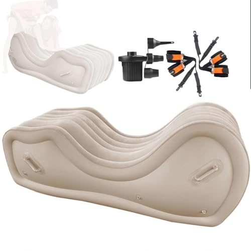 ZJZFL Sofá Inflable Diseño Plegable Resistente con Capacidad de Carga,H-Electric1