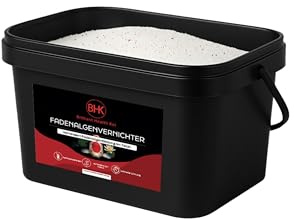 BHK Fadenalgenvernichter 1,2 kg für Koi Teich & Gartenteich – Effektive Teichpflege gegen Fadenalgen, klares Wasser, Algenentferner für Teichwasseraufbereitung