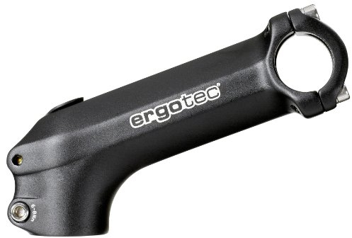 ergotec Unisex Erwachsene Ahead-vorbauten -Vorbau Charisma 25.4 / Aluminium Al6061-t6, 20° Vorbau, Schwarz, 110 mm EU