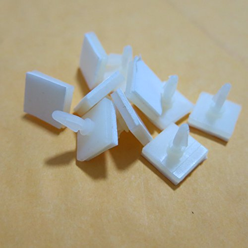 100x Nylon stick on Selbstklebender Spacer Abstandshalter Standoff for 3mm Loch durchmesser Leiterplatte Platinen HC11