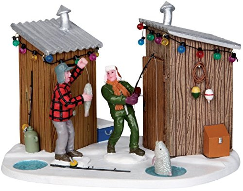 Lemax Weihnachtsdorf Accessoire: freundlicher Wettbewerb, Polyresin
