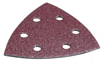 Papel de lija con velcro Makita B-22931 de 94 mm para madera y metal (10 piezas)