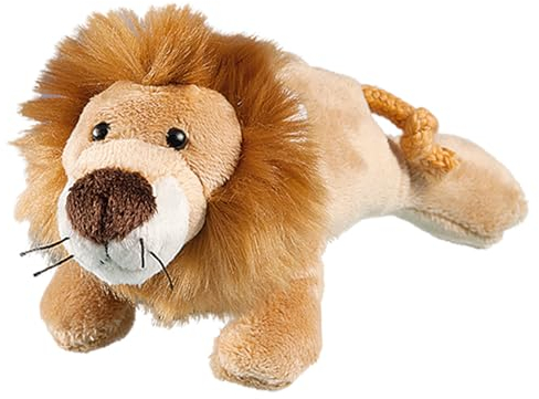 Schaffer 3517 Magnet Kuscheltier Löwe Kumba, 13 cm, braun