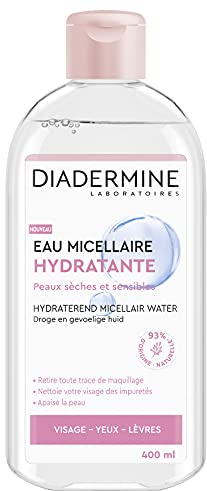 Diadermine - Eau Micellaire - Hydratante - 400 ml - Lot de 2
