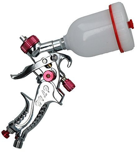 AB Tools-US Pro Mini HVLP Pistola a spruzzo ad Alimentazione a gravità 0.8mm ugello A811