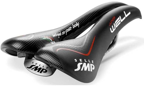 SMP Unisex – Erwachsene Junior Well Sattel, Schwarz, One Size