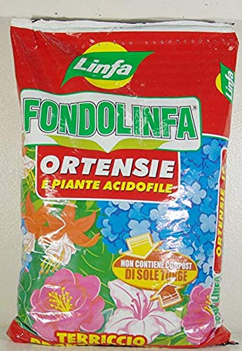 LINFA Terriccio per Ortensie, 10 Litri, Acidofile, Specifico per Piante