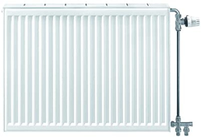 Radiatore a acqua calda in acciaio in acciaio compatto All in – T22 H: 700 – L: 500 _ 981 W