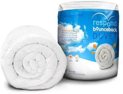 4.5 Tog Luxury Hotel Quality Respond Bounce Back King Bed Size Microfibre Duvet Quilt, Embossed Soft Touch Ideal For Summer By Littens
