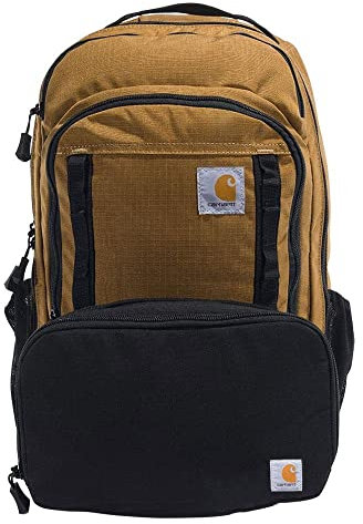 Carhartt Zaino da 25 L serie Cargo + 3 lattine refrigeranti, Carhartt, marrone, Taglia unica, Zaino da 25 L serie Cargo + 3 lattine refrigeranti