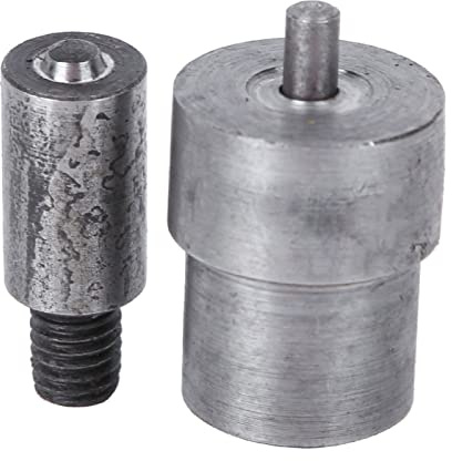 QANYEGN 2pcs Manuelle Installation Stanzformen, Tlle Matrize Form, Grommet Die Form zur Herstellung von Schnappfestiegeln, Nieten und Sen