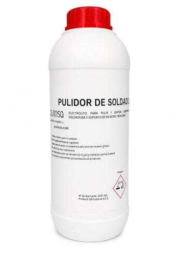 Limpiador y pulidor de restos de soldadura. Envase 1 Litro.