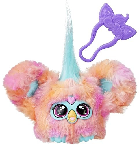 Furby Furblets Ree-Mix Mini Electronic Plush Toy, Coral