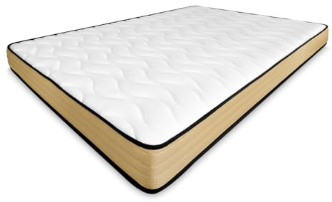 amuéblate online - Colchón Viscoelástico Gold Reversible 90 x 180 cm, Ideal para Camas Nido o Literas, Firmeza y Confort Óptimos - Antiácaros, Antibacterias e Hipoalergénico
