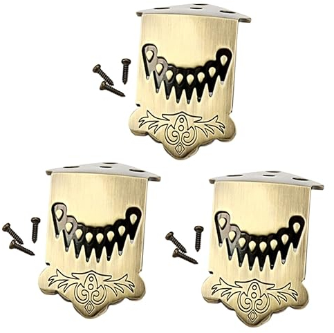 BESTonZON 3 Pièces Guyboard 8 cordes accessoires de mandoline cordier mandoline traditionnel oud instrument accessoire instruments de musique cordier de Triangle Métal