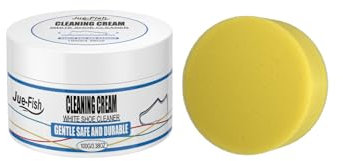 Schuhcreme weiß,Lederseife-Sneaker Reiniger Shoe Wax Eco, Schuhwachs zur Schuhimprägnierung und Lederpflege, farblos (1)